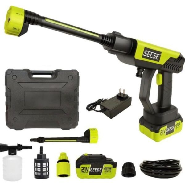 SEESE Cordless Pressure Washer and Single Port Charger Base
