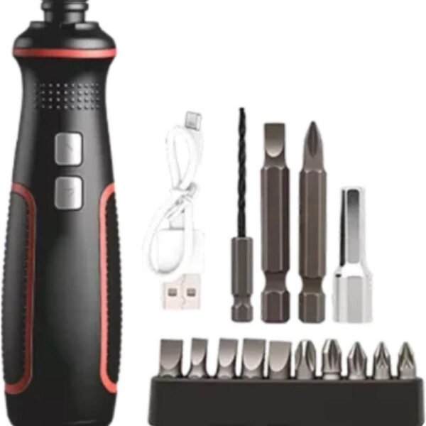 مجموعة مثقاب/مفك براغي لاسلكي - شحن سريع، أداء قوي