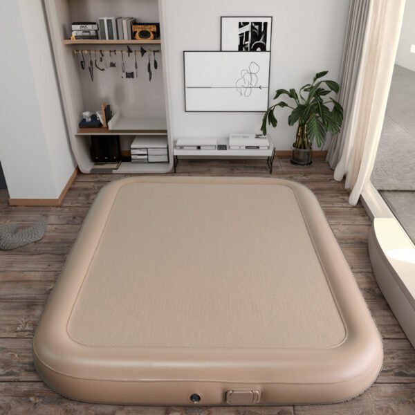 Matelas gonflable double portable pliable DWF pour le camping lit avec pompe intégrée pour la randonnée